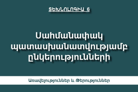Սահմանափակ պատասխանատվությամբ ընկերություն Սահմանափակ պատասխանատվությամբ ընկերություն